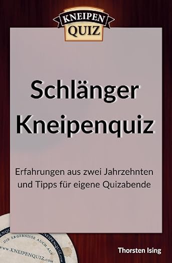 Buchcover: Schlänger Kneipenquiz